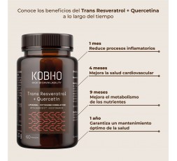 KOBHO RESVERATROL + QUERCETINA 60CAPS