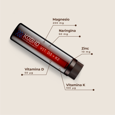  KOBHO VITAMINA D3 + K2 20 VIALES