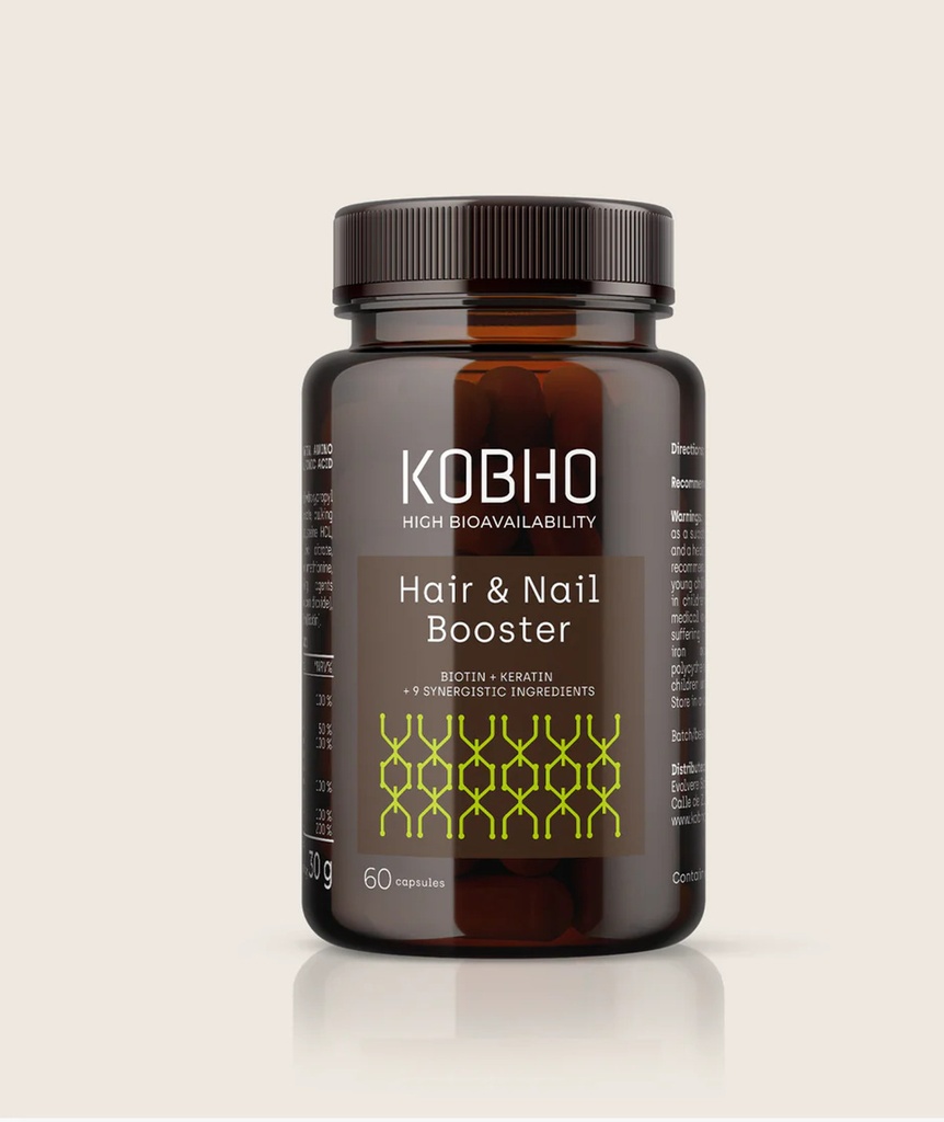 Kobho Hair & Nail Booster 60 cápsulas