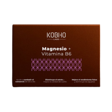 Kobho Magnesio + Vitamina B6 Duplo 40 viales