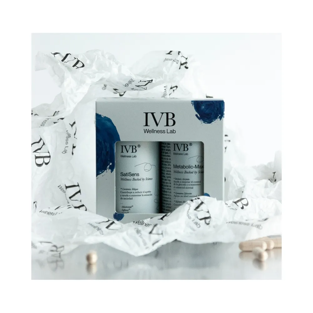 IVB Pack Saciedad y Bienestar Satisens 60 Cápsulas + Metabolic-Max 60 Cápsulas