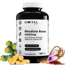 Rhodiola Rosea 4000 mg | 180 cápsulas veganas